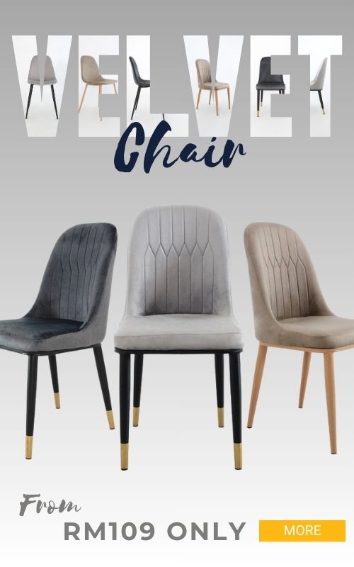 velvet chair