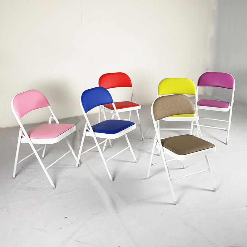 Clearance Item!! Padded Steel Folding Chair With Cushion