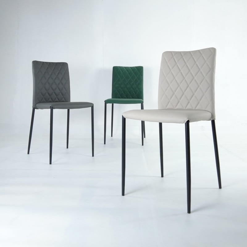(Clearance Stock) Dining Chair with Iron Legs- DC573