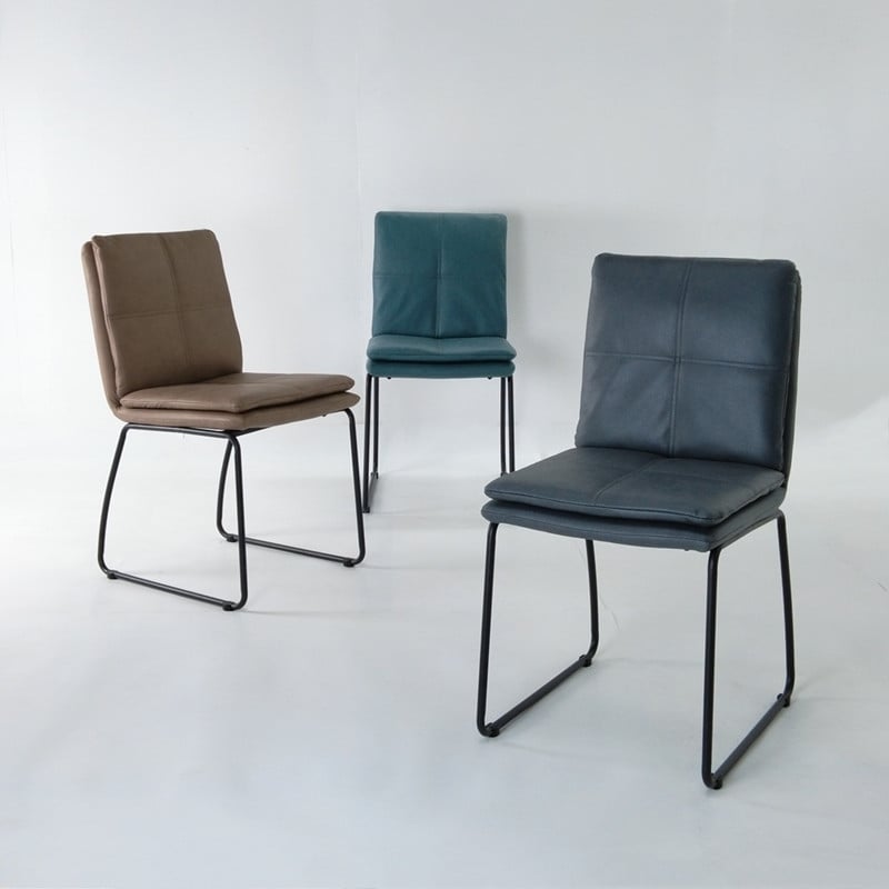 Clearance Stock!!- Dining Chair with Iron Legs- DC21
