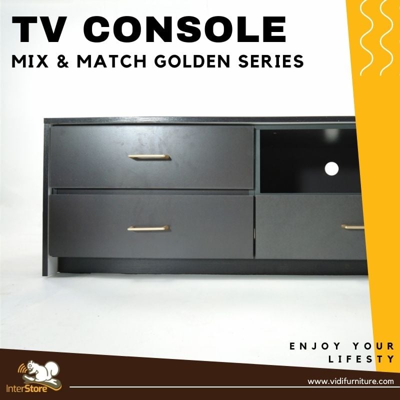 mix & match golden black