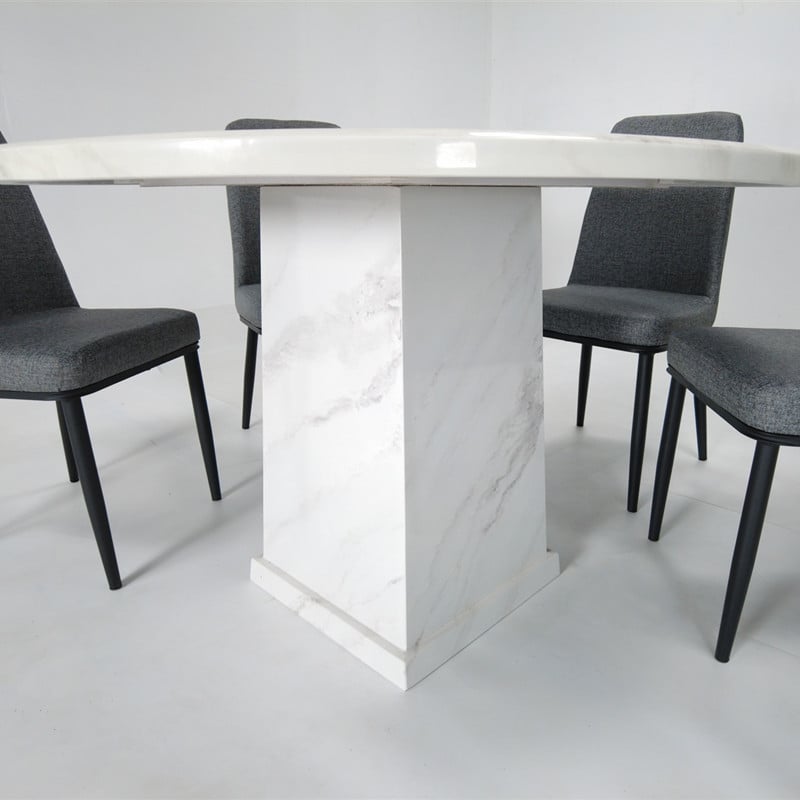 artificial marble round table