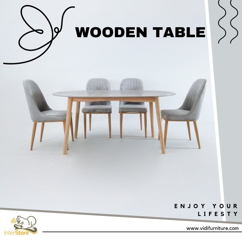 sintered stone table set