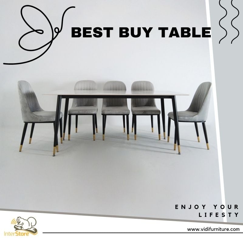 sintered stone table set