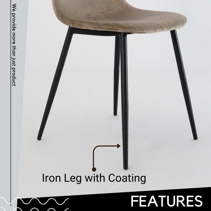 velvet fabric chair