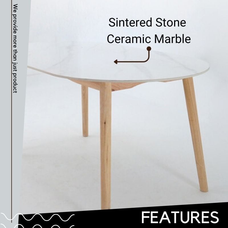 sintered stone table set