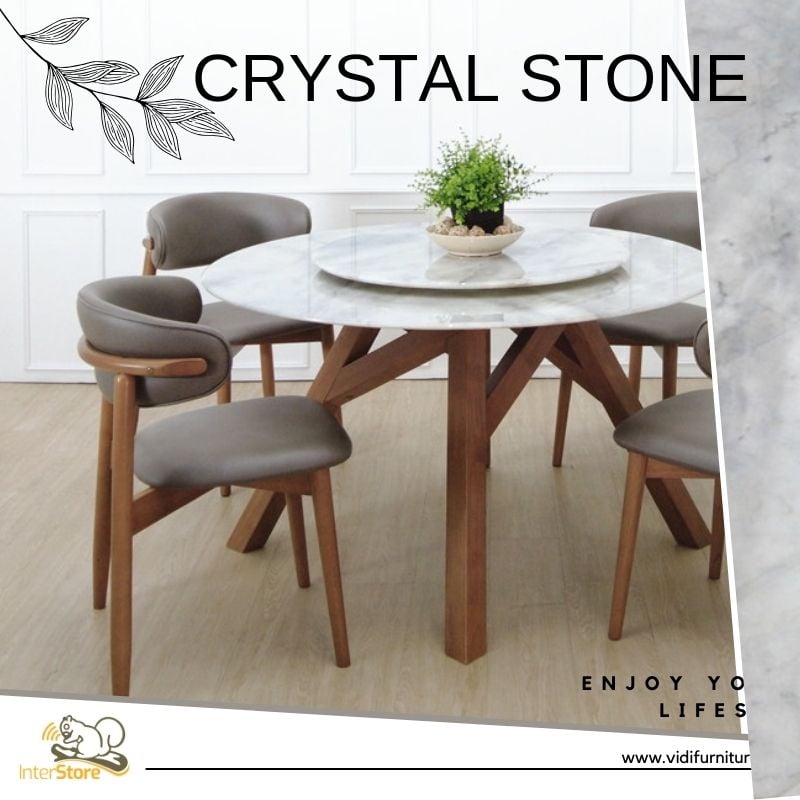 Crystal Stone Table