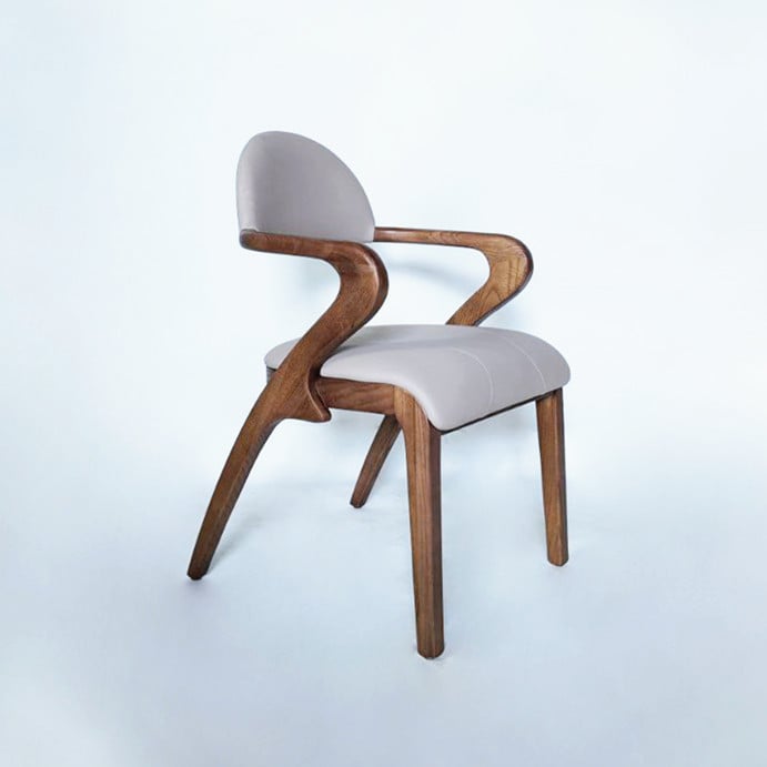Dining Chair with Wooden Legs- DC-6850