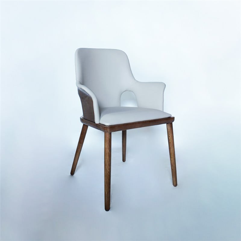 Dining Chair with Wooden Legs- DC-6802