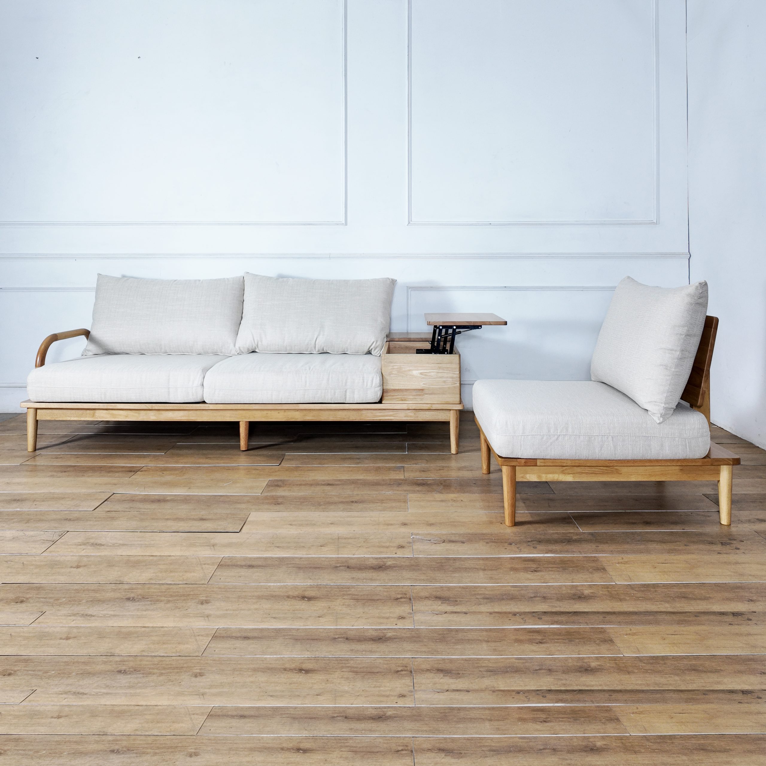Scandinavian Wooden Sofa Series- Carol